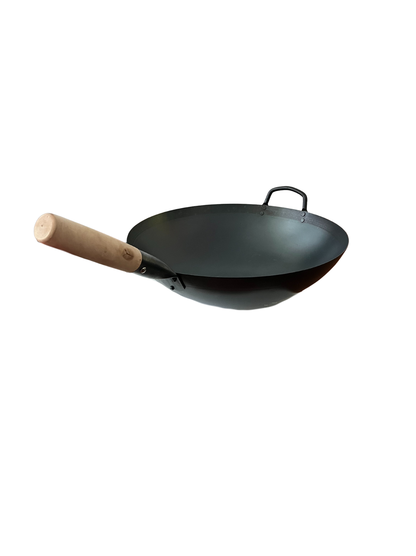 Wok 'n' Roll Pre-Seasoned Wok with Wooden Handle