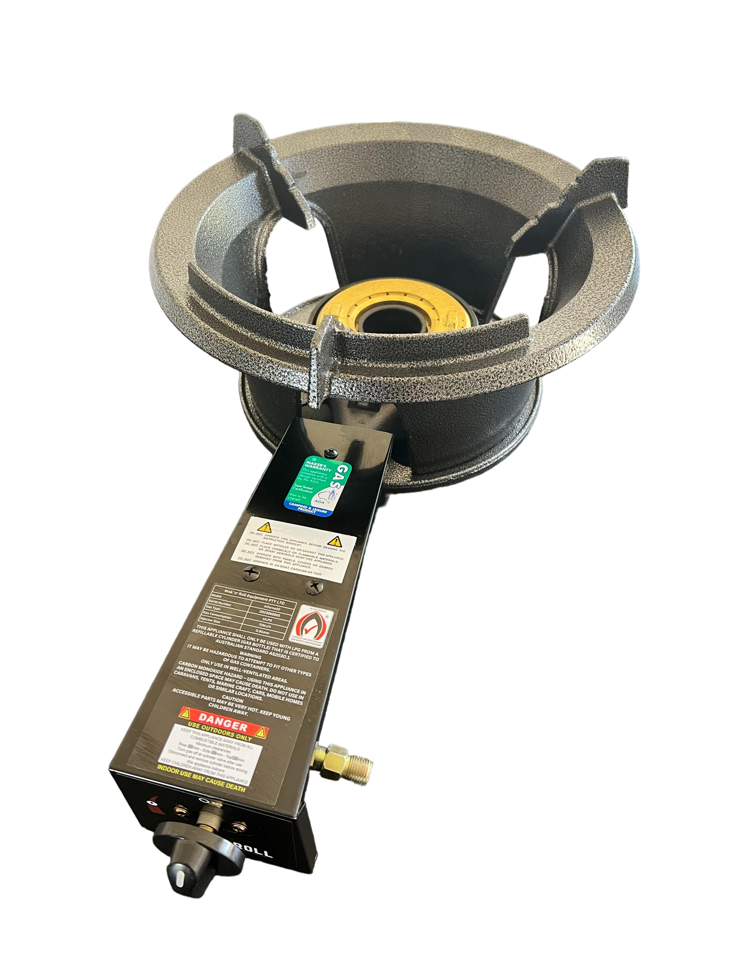 Inferno20 High Pressure Wok Burner Wok 'n' Roll Equipment