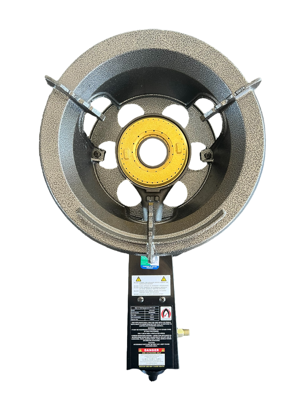 Inferno20 High Pressure Wok Burner Wok 'n' Roll Equipment